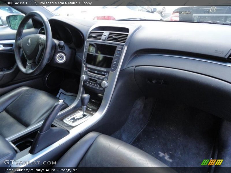 Polished Metal Metallic / Ebony 2008 Acura TL 3.2