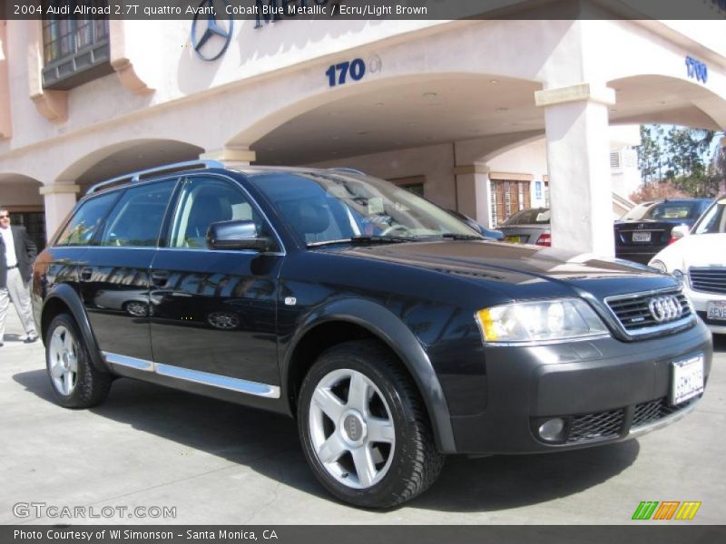 Cobalt Blue Metallic / Ecru/Light Brown 2004 Audi Allroad 2.7T quattro Avant