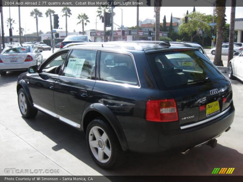 Cobalt Blue Metallic / Ecru/Light Brown 2004 Audi Allroad 2.7T quattro Avant