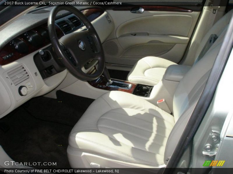 Sagemist Green Metallic / Cocoa/Cashmere 2007 Buick Lucerne CXL