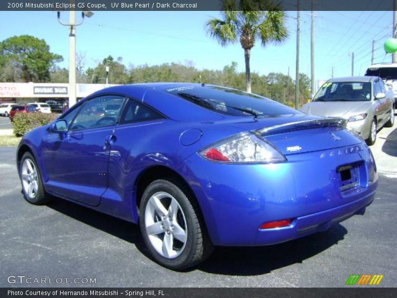 UV Blue Pearl / Dark Charcoal 2006 Mitsubishi Eclipse GS Coupe