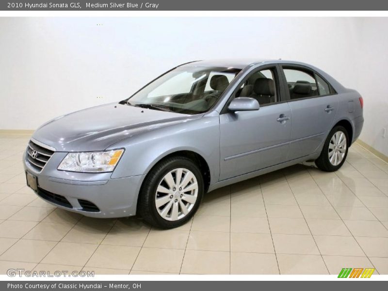 Medium Silver Blue / Gray 2010 Hyundai Sonata GLS