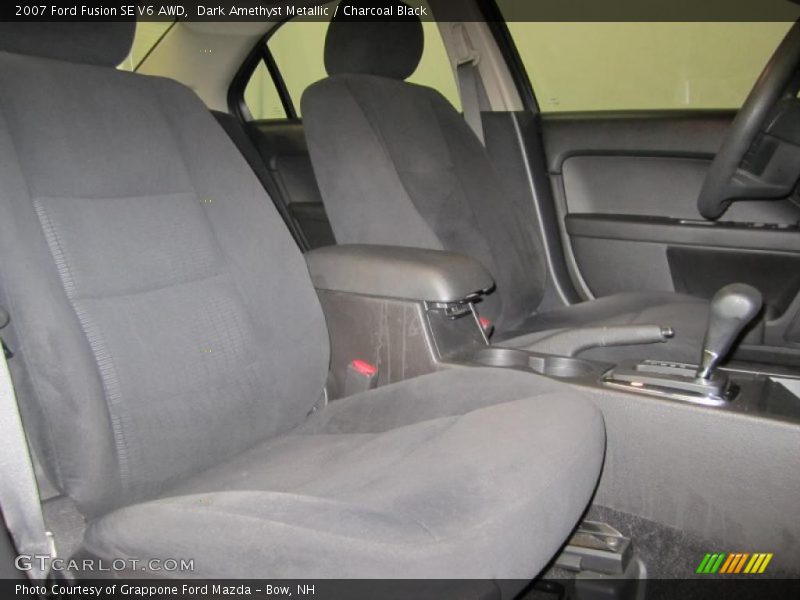 Dark Amethyst Metallic / Charcoal Black 2007 Ford Fusion SE V6 AWD