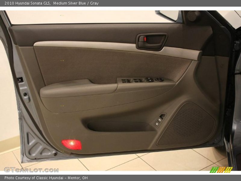 Medium Silver Blue / Gray 2010 Hyundai Sonata GLS