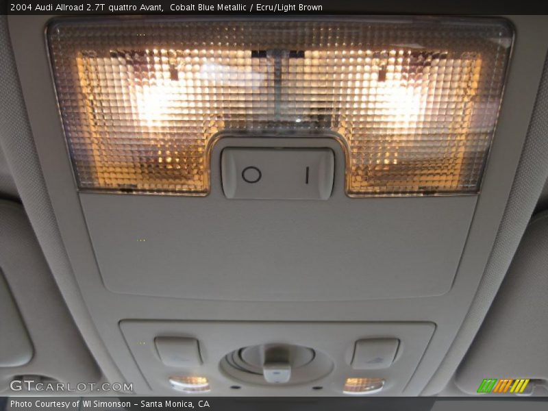 Cobalt Blue Metallic / Ecru/Light Brown 2004 Audi Allroad 2.7T quattro Avant