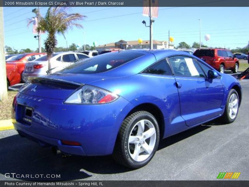 UV Blue Pearl / Dark Charcoal 2006 Mitsubishi Eclipse GS Coupe