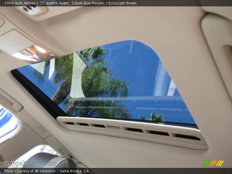 Cobalt Blue Metallic / Ecru/Light Brown 2004 Audi Allroad 2.7T quattro Avant