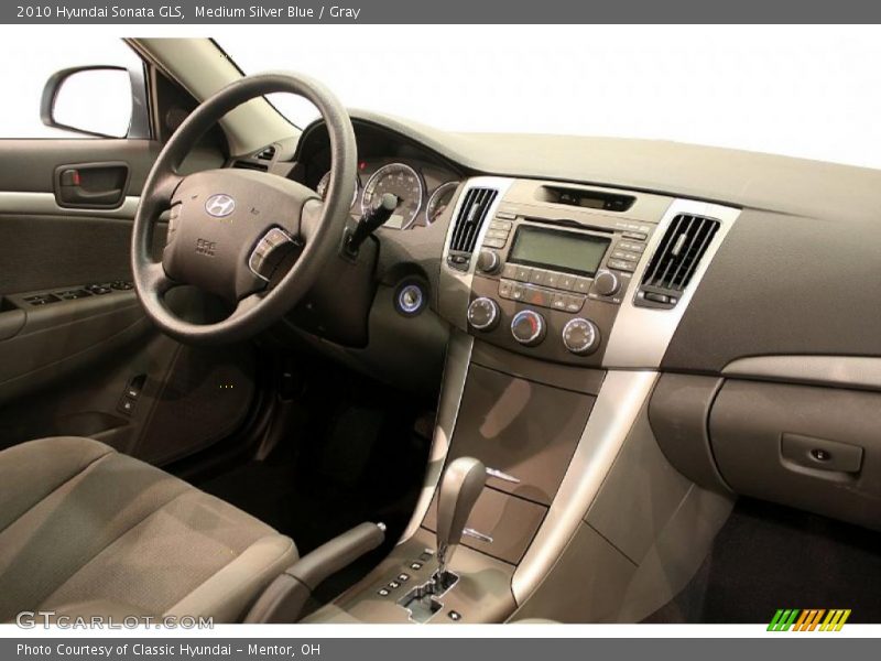 Medium Silver Blue / Gray 2010 Hyundai Sonata GLS
