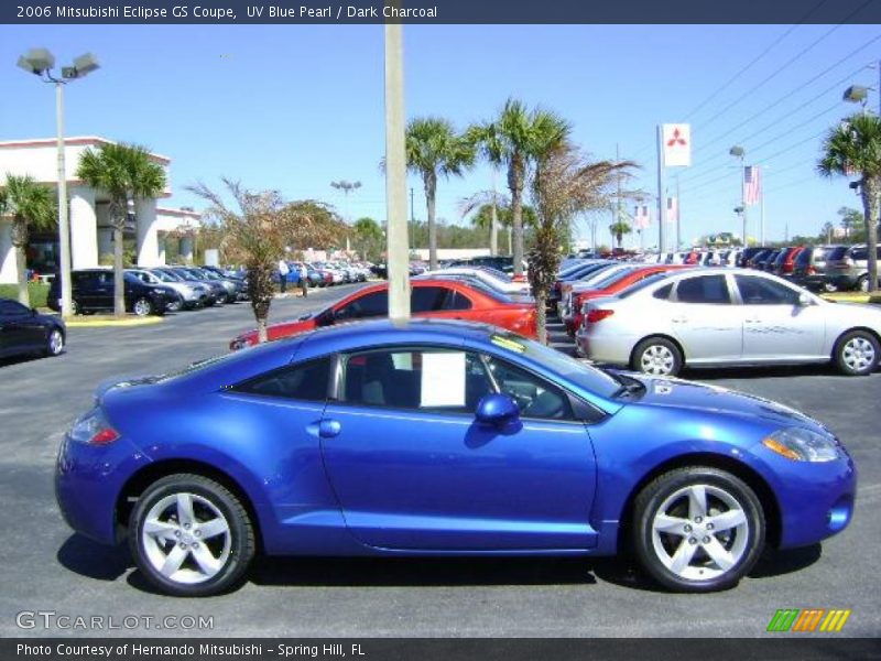 UV Blue Pearl / Dark Charcoal 2006 Mitsubishi Eclipse GS Coupe