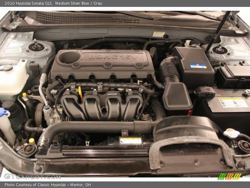 Medium Silver Blue / Gray 2010 Hyundai Sonata GLS
