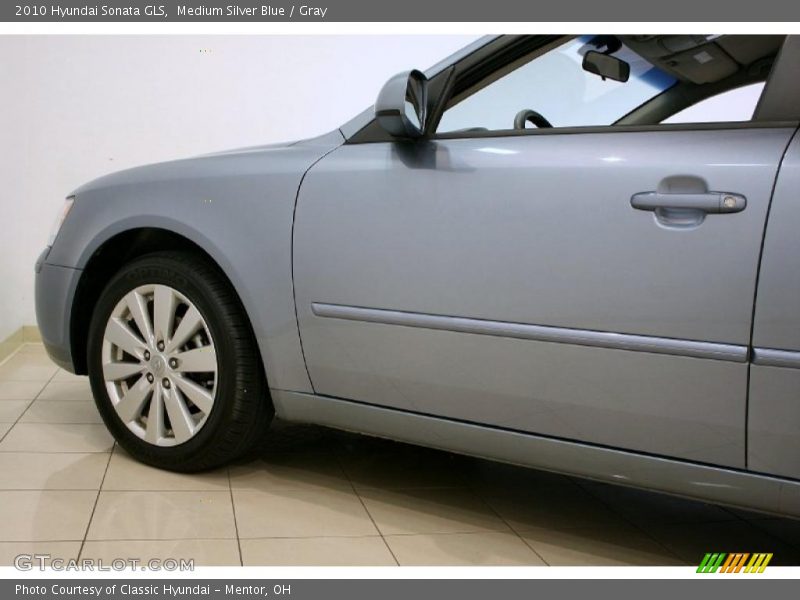 Medium Silver Blue / Gray 2010 Hyundai Sonata GLS
