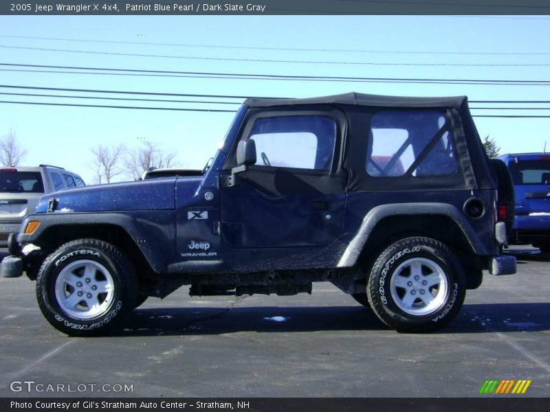 Patriot Blue Pearl / Dark Slate Gray 2005 Jeep Wrangler X 4x4