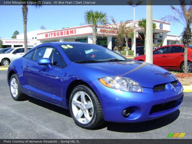 UV Blue Pearl / Dark Charcoal 2006 Mitsubishi Eclipse GS Coupe