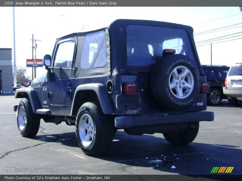 Patriot Blue Pearl / Dark Slate Gray 2005 Jeep Wrangler X 4x4