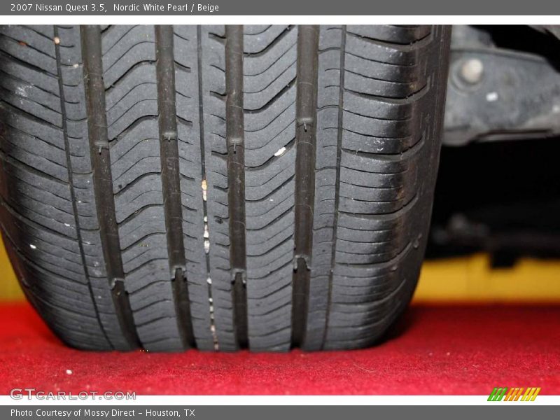 Nordic White Pearl / Beige 2007 Nissan Quest 3.5