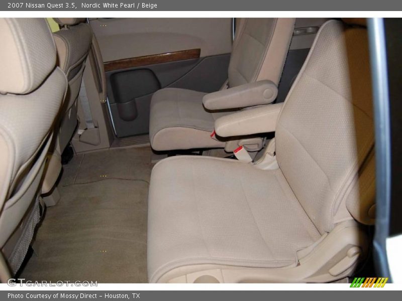 Nordic White Pearl / Beige 2007 Nissan Quest 3.5