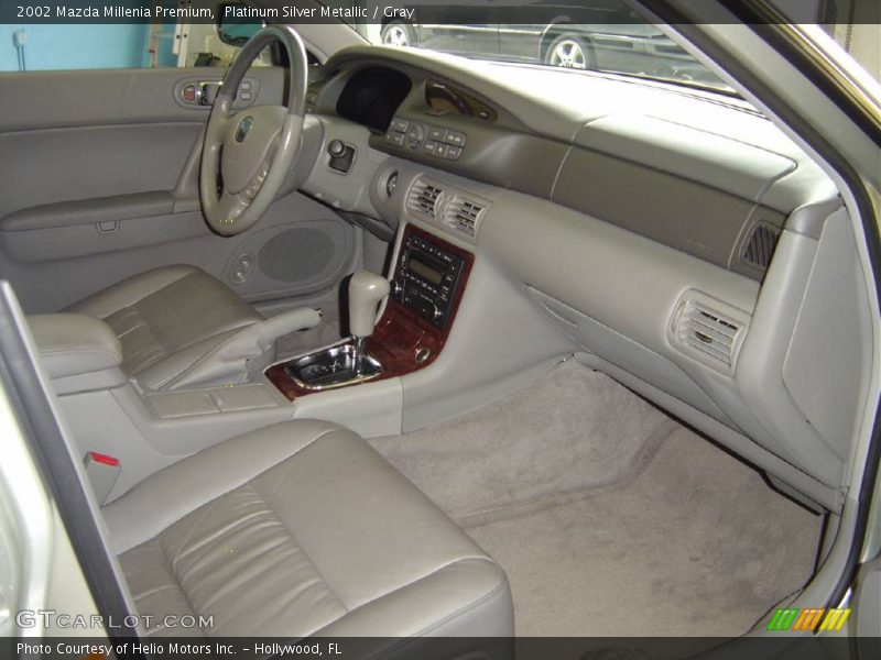 Platinum Silver Metallic / Gray 2002 Mazda Millenia Premium