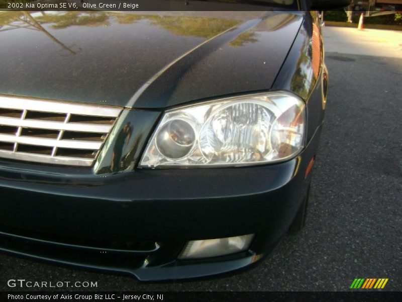 Olive Green / Beige 2002 Kia Optima SE V6