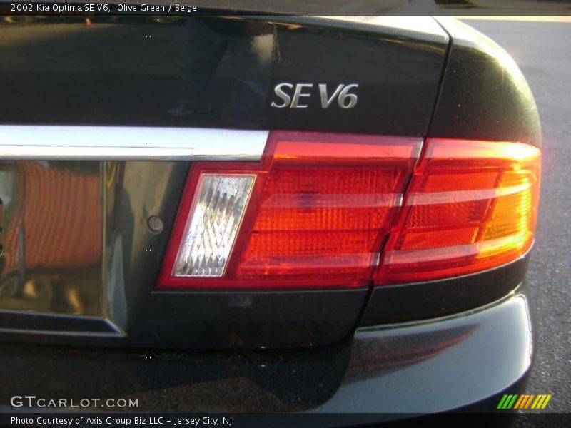 Olive Green / Beige 2002 Kia Optima SE V6