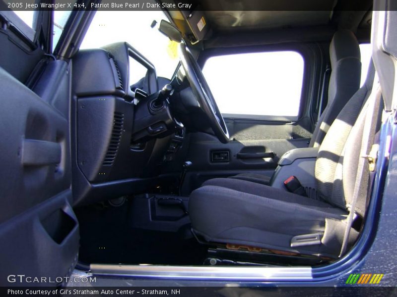 Patriot Blue Pearl / Dark Slate Gray 2005 Jeep Wrangler X 4x4