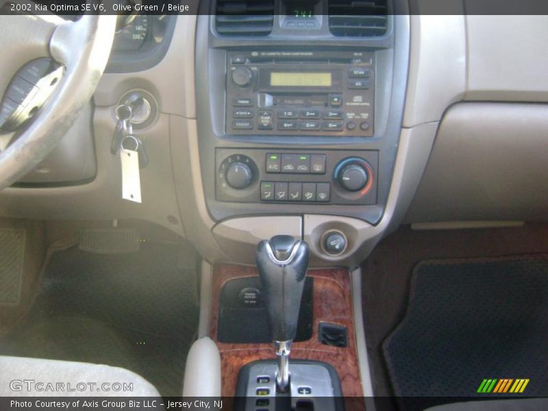Olive Green / Beige 2002 Kia Optima SE V6