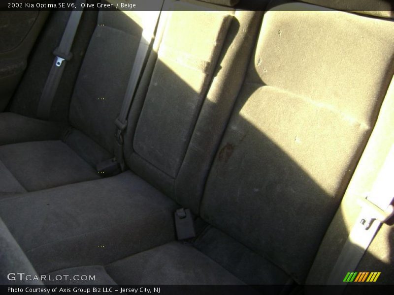 Olive Green / Beige 2002 Kia Optima SE V6