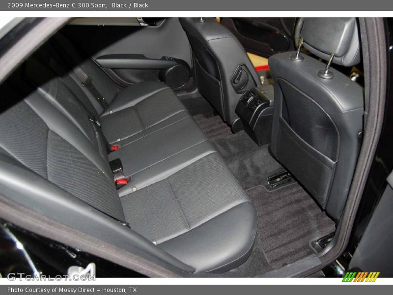 Black / Black 2009 Mercedes-Benz C 300 Sport