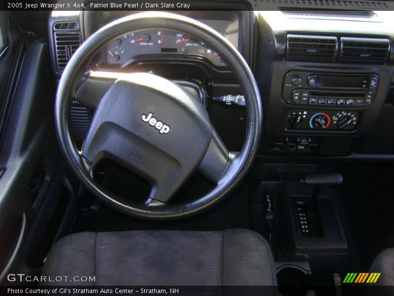 Patriot Blue Pearl / Dark Slate Gray 2005 Jeep Wrangler X 4x4