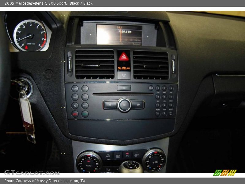 Black / Black 2009 Mercedes-Benz C 300 Sport