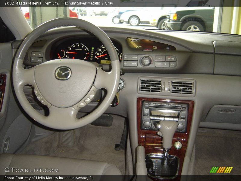 Platinum Silver Metallic / Gray 2002 Mazda Millenia Premium