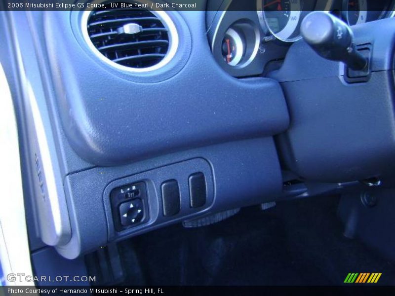 UV Blue Pearl / Dark Charcoal 2006 Mitsubishi Eclipse GS Coupe