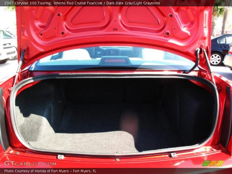 Inferno Red Crystal Pearlcoat / Dark Slate Gray/Light Graystone 2007 Chrysler 300 Touring