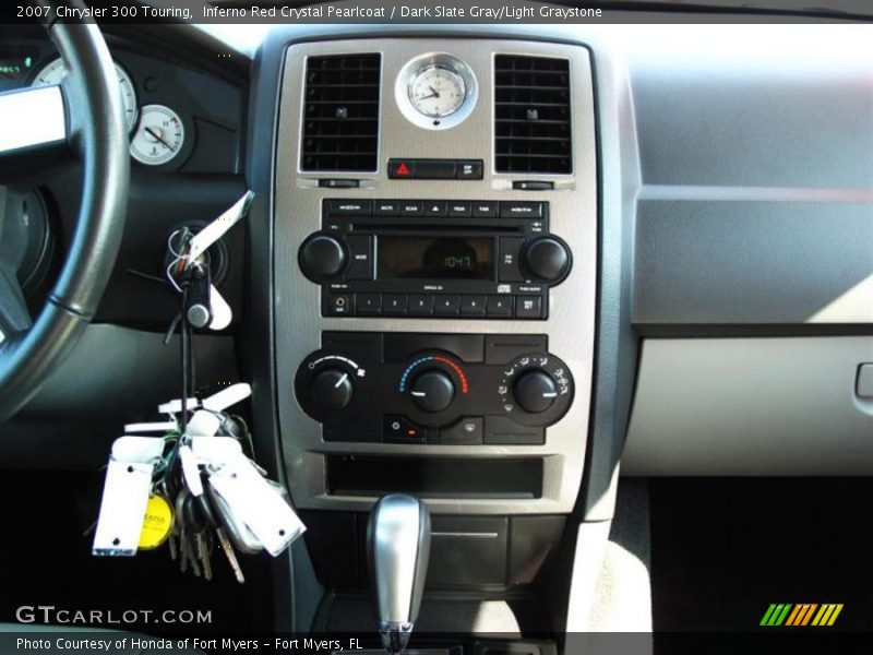 Inferno Red Crystal Pearlcoat / Dark Slate Gray/Light Graystone 2007 Chrysler 300 Touring