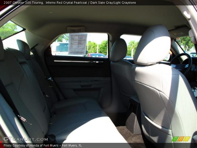 Inferno Red Crystal Pearlcoat / Dark Slate Gray/Light Graystone 2007 Chrysler 300 Touring