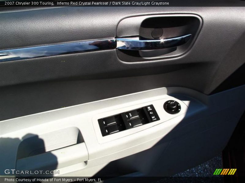 Inferno Red Crystal Pearlcoat / Dark Slate Gray/Light Graystone 2007 Chrysler 300 Touring