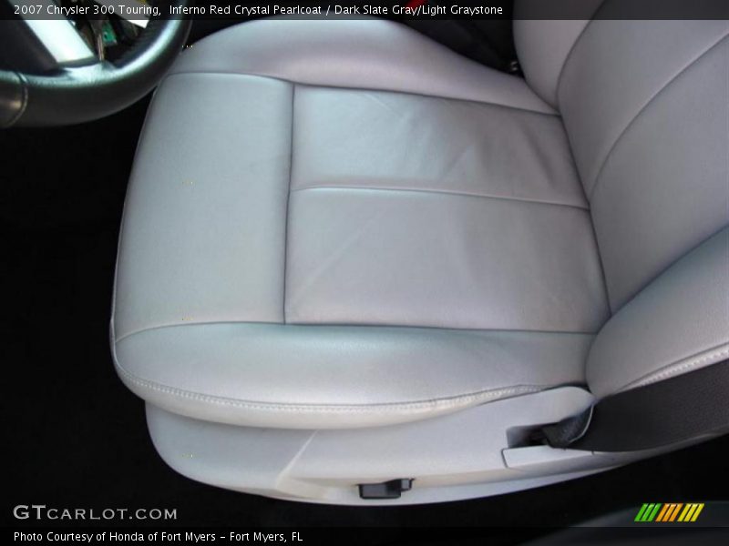 Inferno Red Crystal Pearlcoat / Dark Slate Gray/Light Graystone 2007 Chrysler 300 Touring