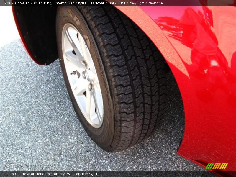Inferno Red Crystal Pearlcoat / Dark Slate Gray/Light Graystone 2007 Chrysler 300 Touring