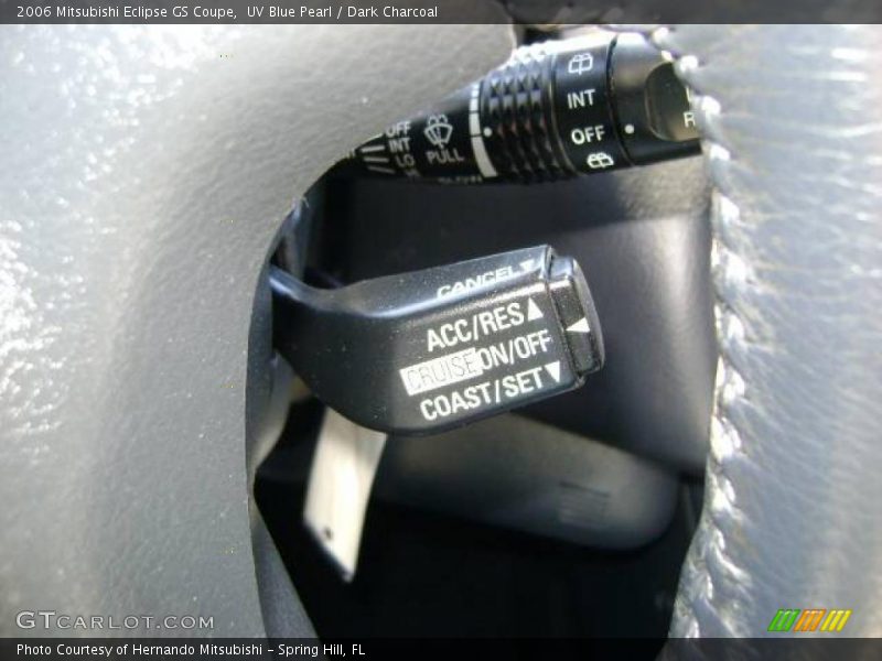 UV Blue Pearl / Dark Charcoal 2006 Mitsubishi Eclipse GS Coupe