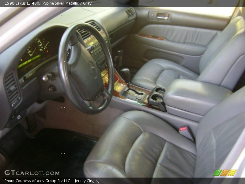 Alpine Silver Metallic / Gray 1998 Lexus LS 400