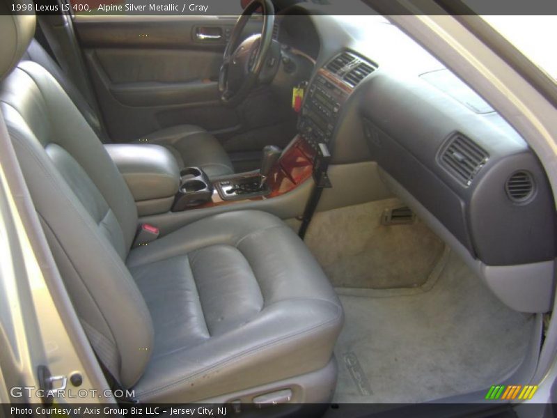 Alpine Silver Metallic / Gray 1998 Lexus LS 400