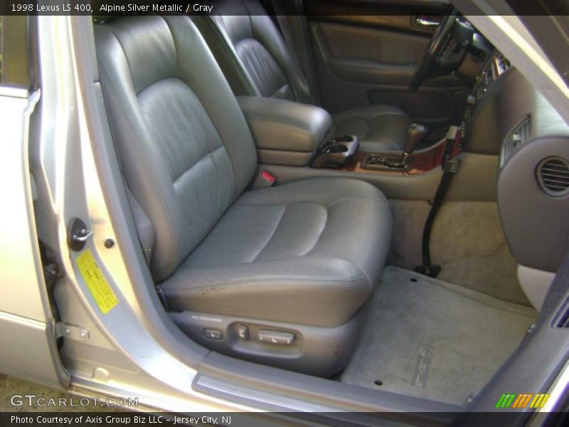 Alpine Silver Metallic / Gray 1998 Lexus LS 400