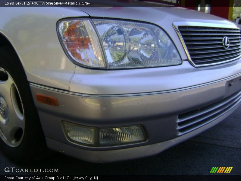 Alpine Silver Metallic / Gray 1998 Lexus LS 400