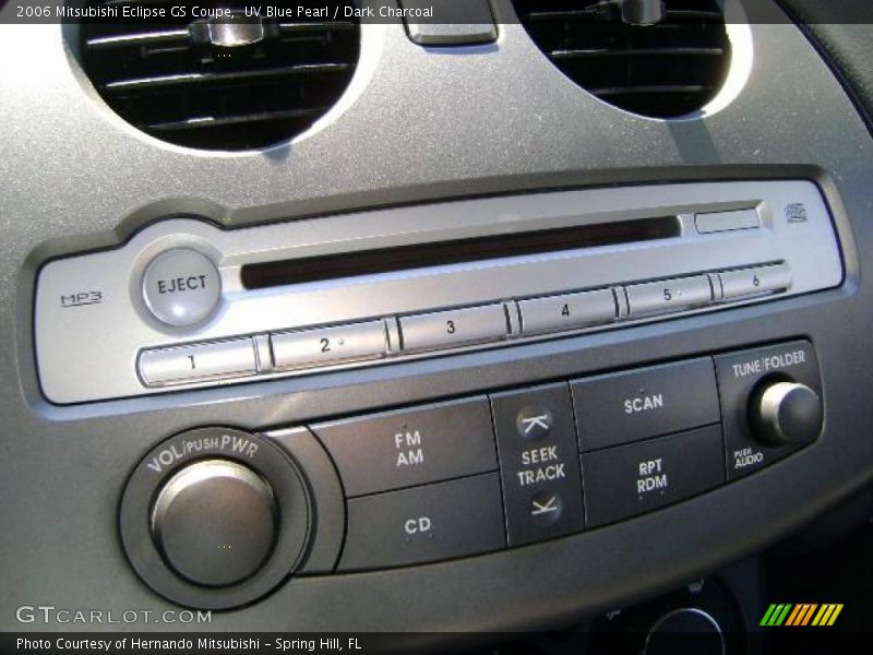 UV Blue Pearl / Dark Charcoal 2006 Mitsubishi Eclipse GS Coupe