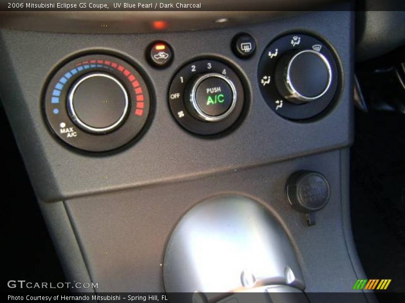 UV Blue Pearl / Dark Charcoal 2006 Mitsubishi Eclipse GS Coupe