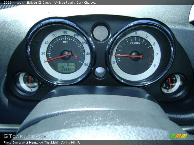 UV Blue Pearl / Dark Charcoal 2006 Mitsubishi Eclipse GS Coupe