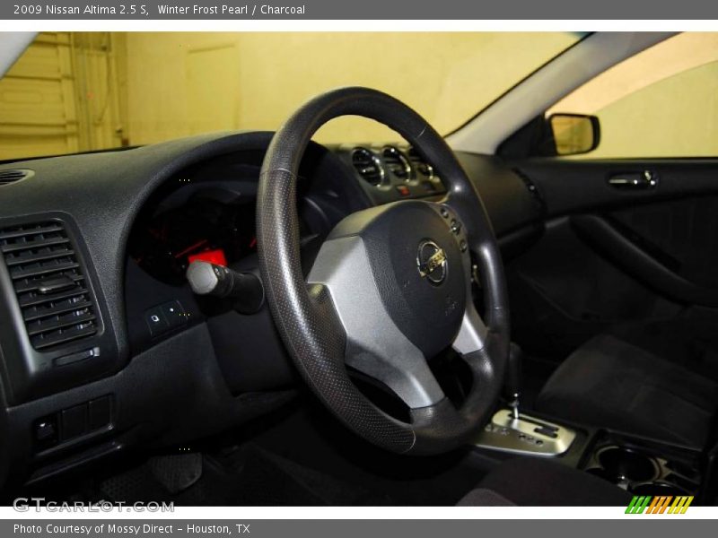 Winter Frost Pearl / Charcoal 2009 Nissan Altima 2.5 S