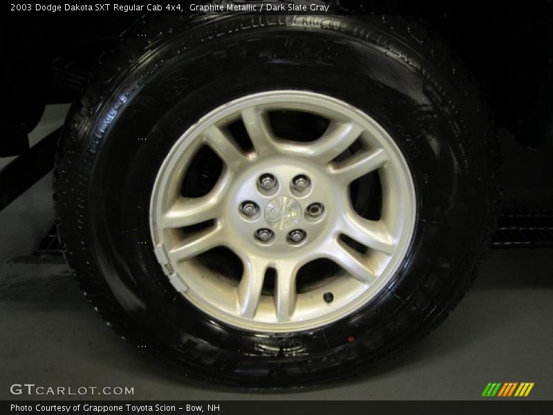 Graphite Metallic / Dark Slate Gray 2003 Dodge Dakota SXT Regular Cab 4x4