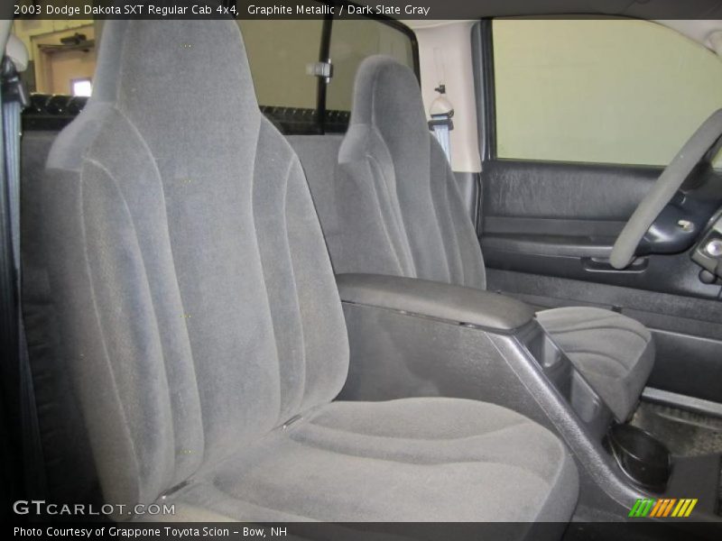 Graphite Metallic / Dark Slate Gray 2003 Dodge Dakota SXT Regular Cab 4x4