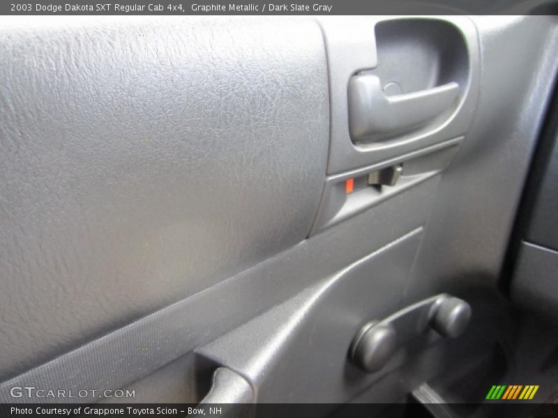 Graphite Metallic / Dark Slate Gray 2003 Dodge Dakota SXT Regular Cab 4x4