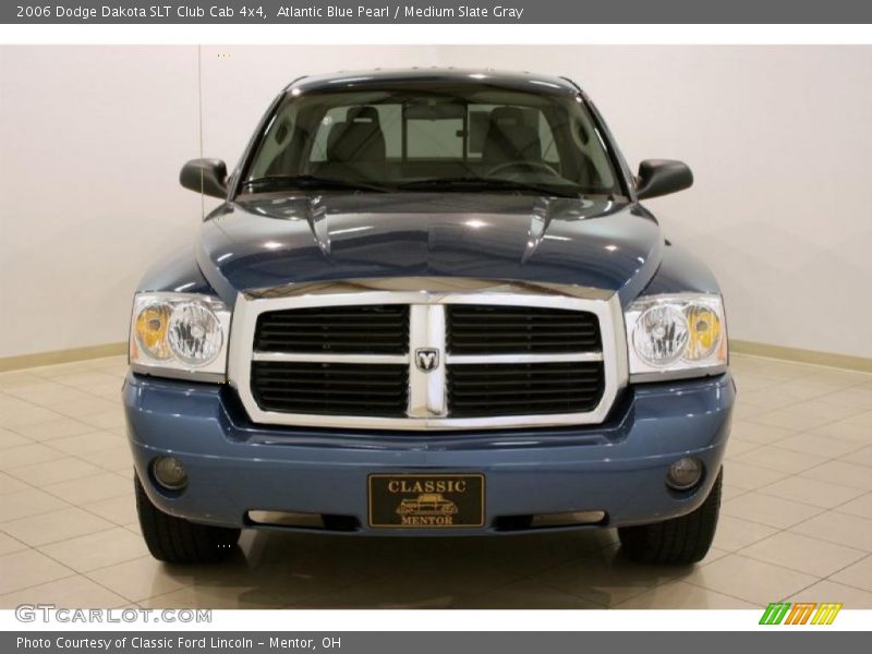 Atlantic Blue Pearl / Medium Slate Gray 2006 Dodge Dakota SLT Club Cab 4x4